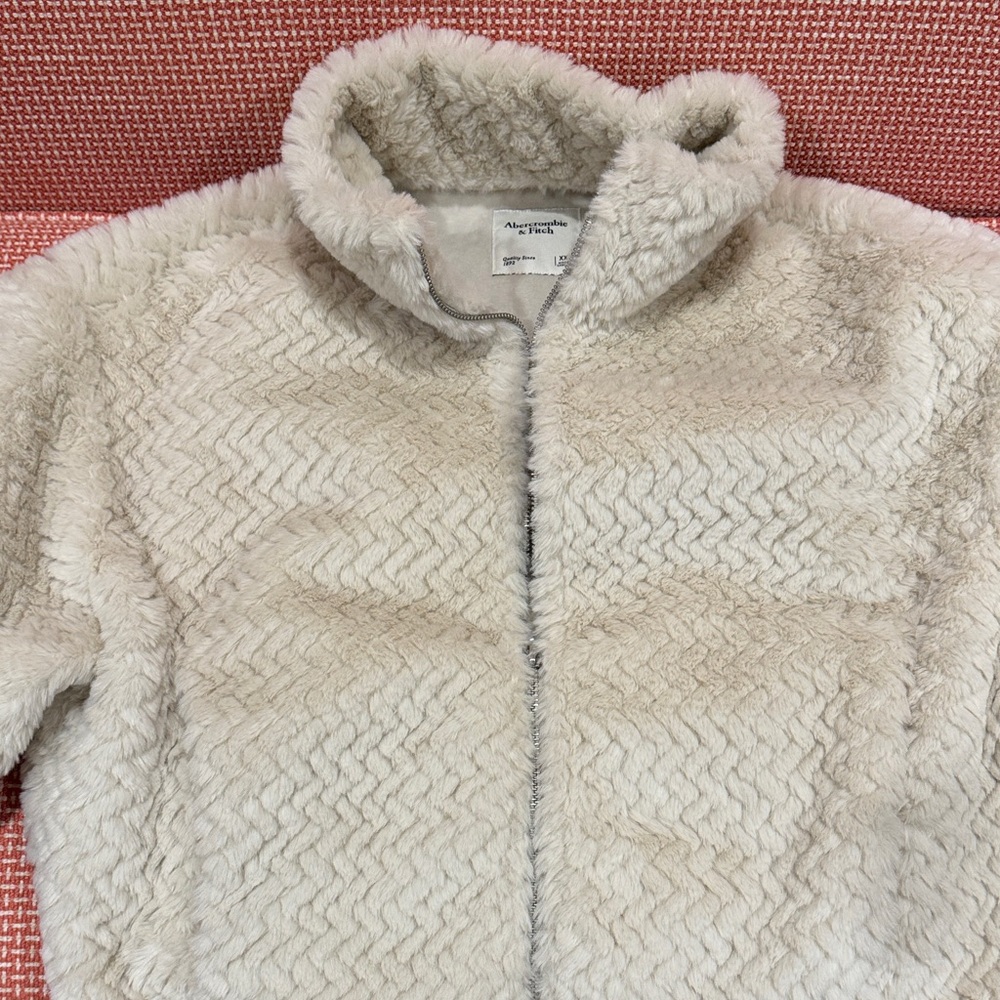 Abercrombie & Fitch Cream Jacket
